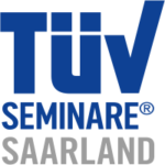 TÜV Seminare Saarland Logo – Erfolgreiche Trainings in Logistik, Führungskräfteentwicklung und agilem Projektmanagement von LCT Academy (LCT Herges)