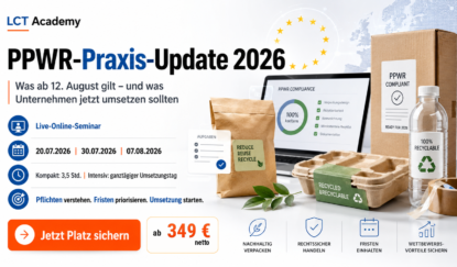 PPWR-Praxis-Update 2026 – Live-Online-Seminar